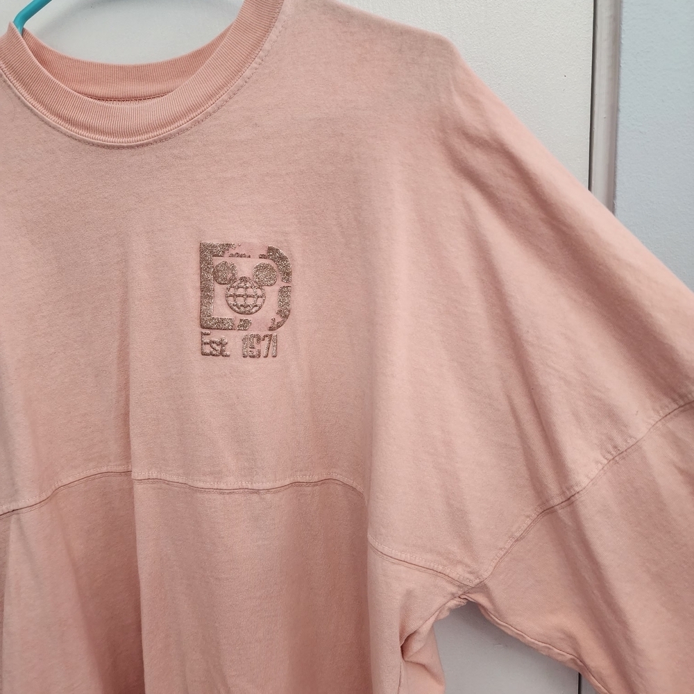 Walt Disney World Spirit Jersey Peach Pink - Picture 6 of 12